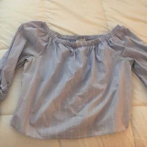 Off the shoulder top